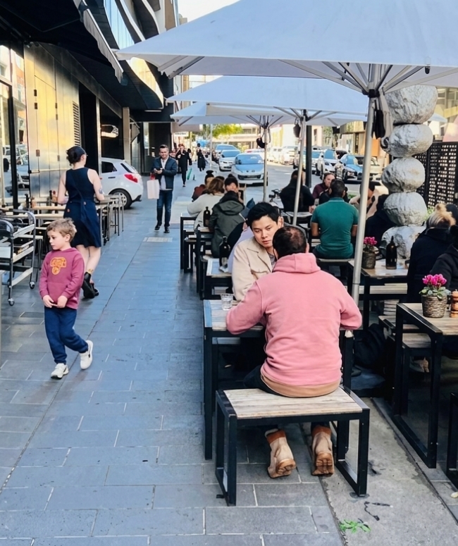 Outdoor Seating Cafe 1